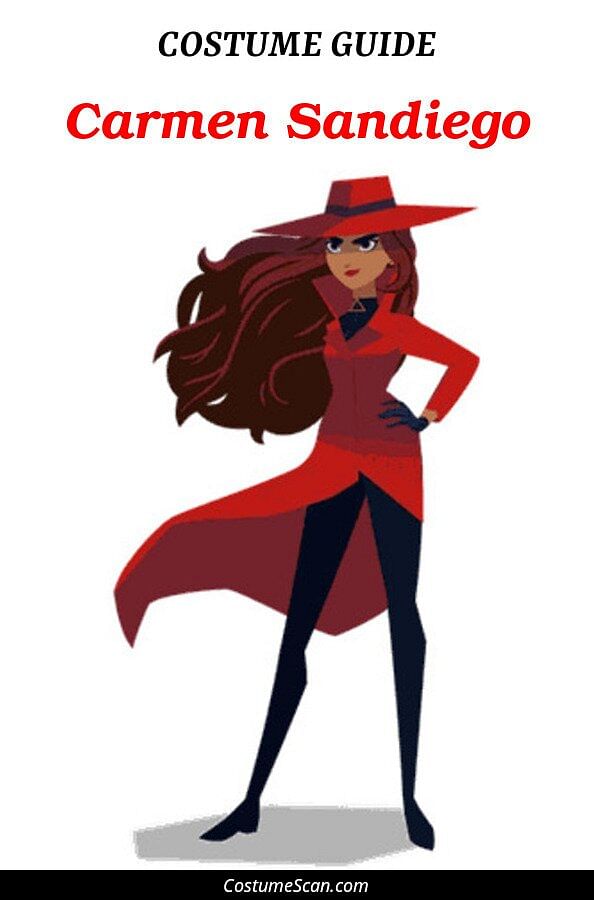 Carmen Sandiego costume