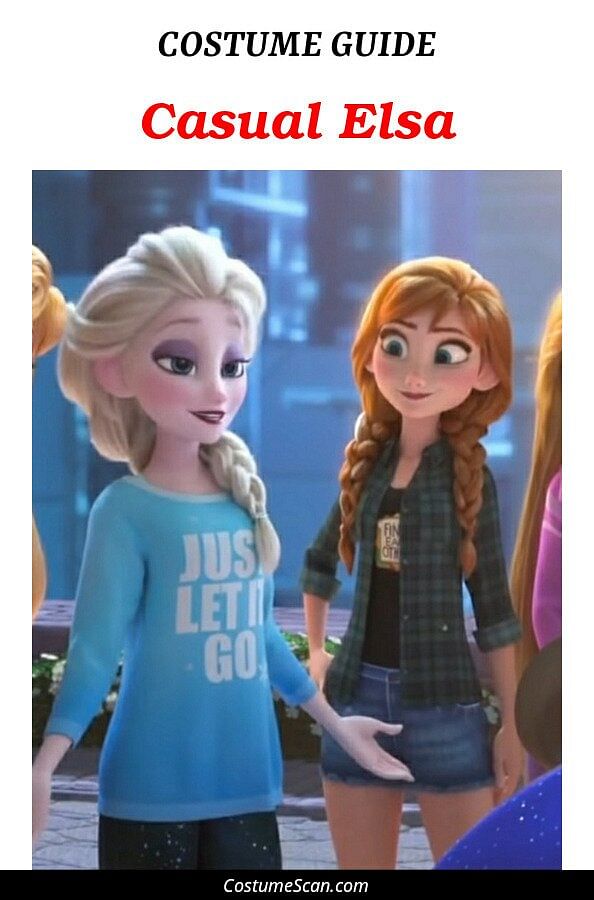 Casual Elsa costume