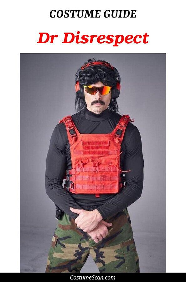 Dr Disrespect costume