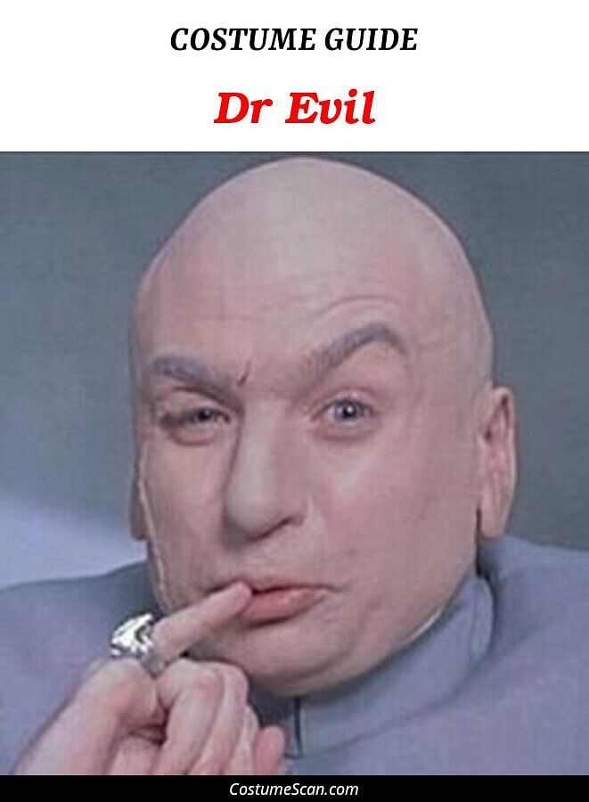 Dr Evil costume