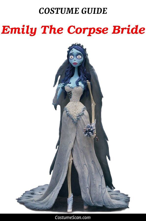 Emily The Corpse Bride costume