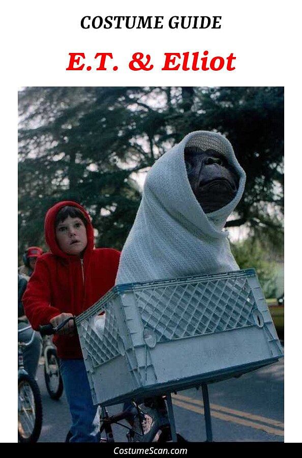 E.T. & Elliot costume