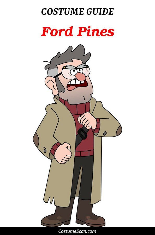 Ford Pines costume