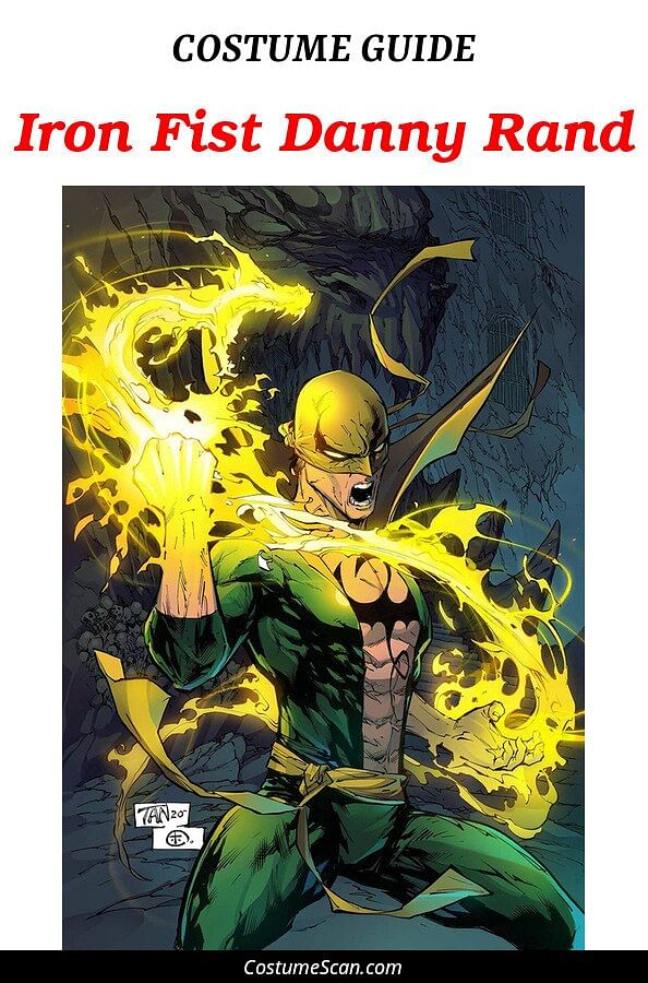 Iron Fist Danny Rand costume