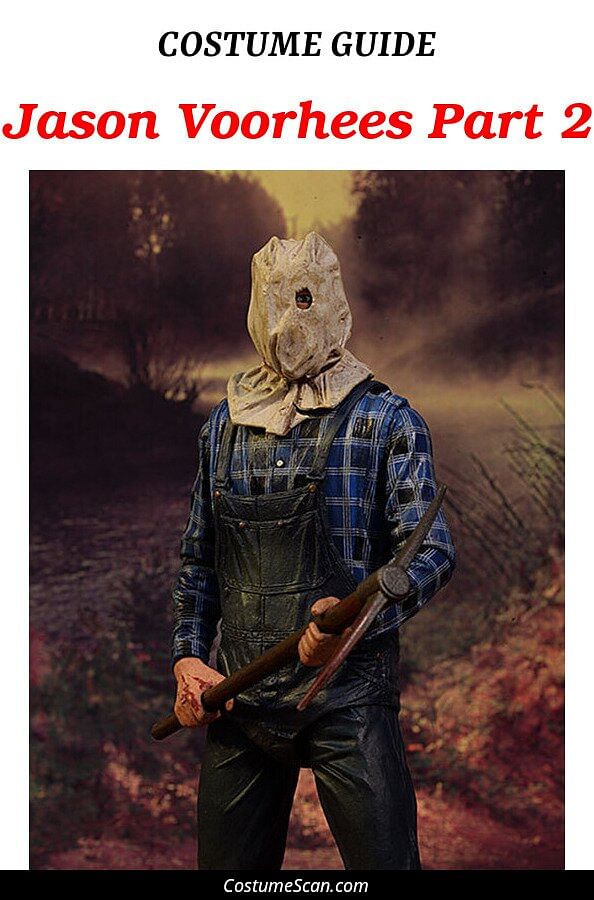 Jason Voorhees Part 2 costume