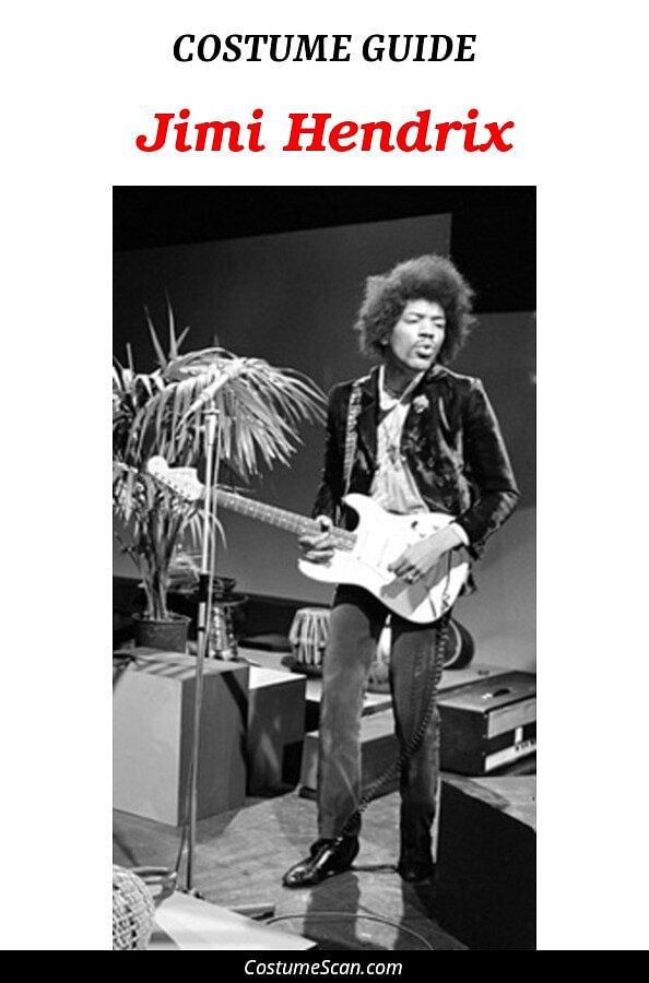 Jimi Hendrix costume