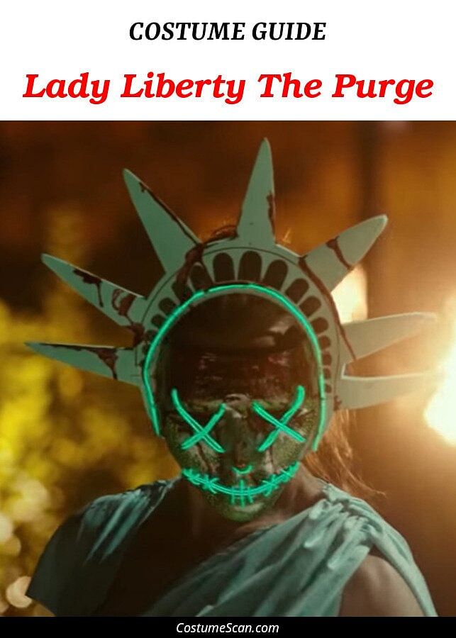 Lady Liberty The Purge costume