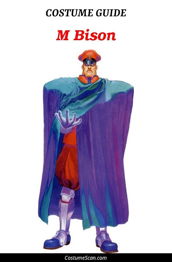 M Bison costume