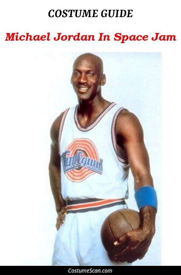 Michael Jordan In Space Jam costume