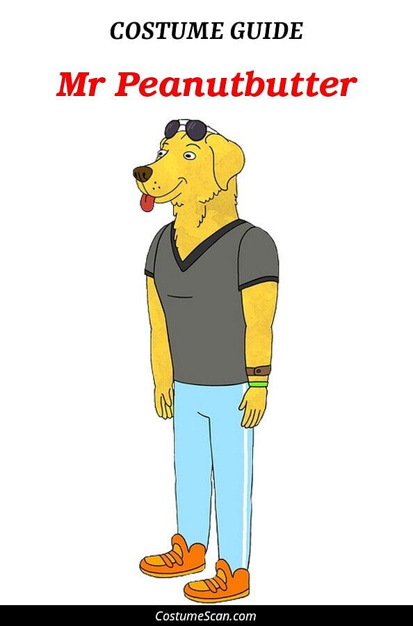 Mr Peanutbutter costume