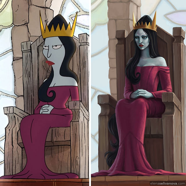 About Queen Oona Disenchantment