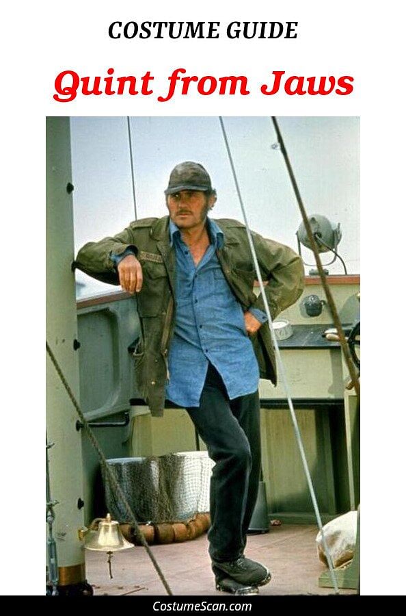 Quint from Jaws costume