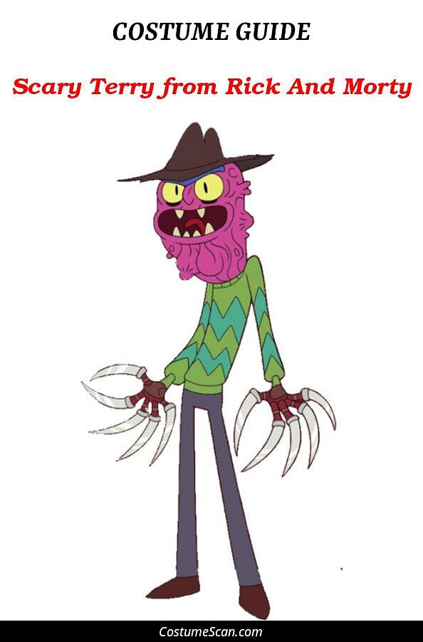 Scary Terry from Rick And Morty costume