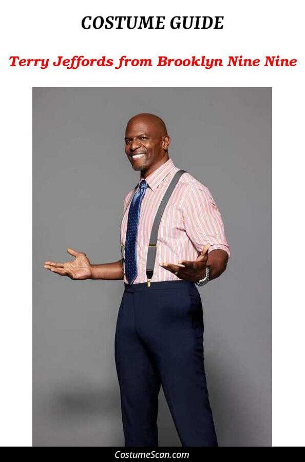 Terry Jeffords from Brooklyn Nine Nine costume