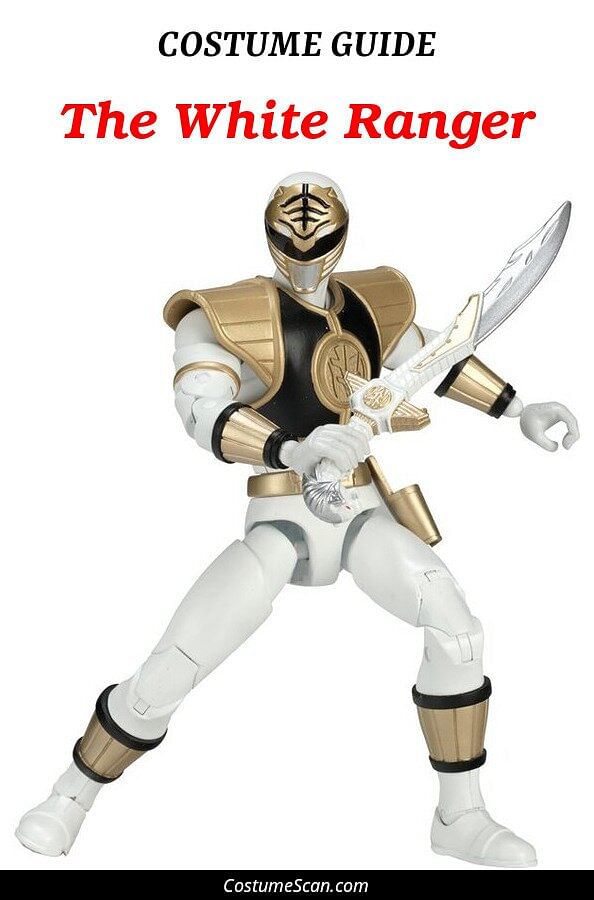 The White Ranger costume