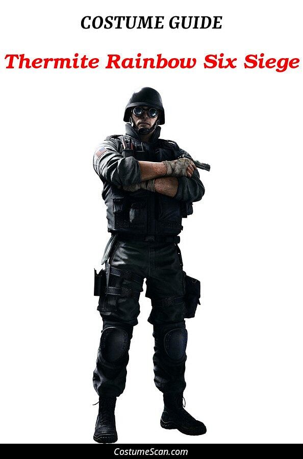 Thermite Rainbow Six Siege costume