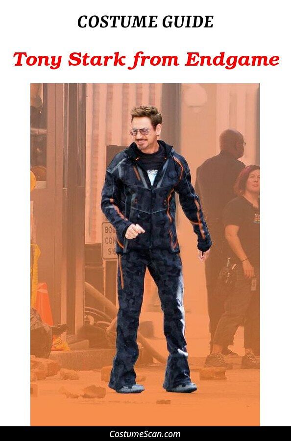 Tony Stark from Endgame costume