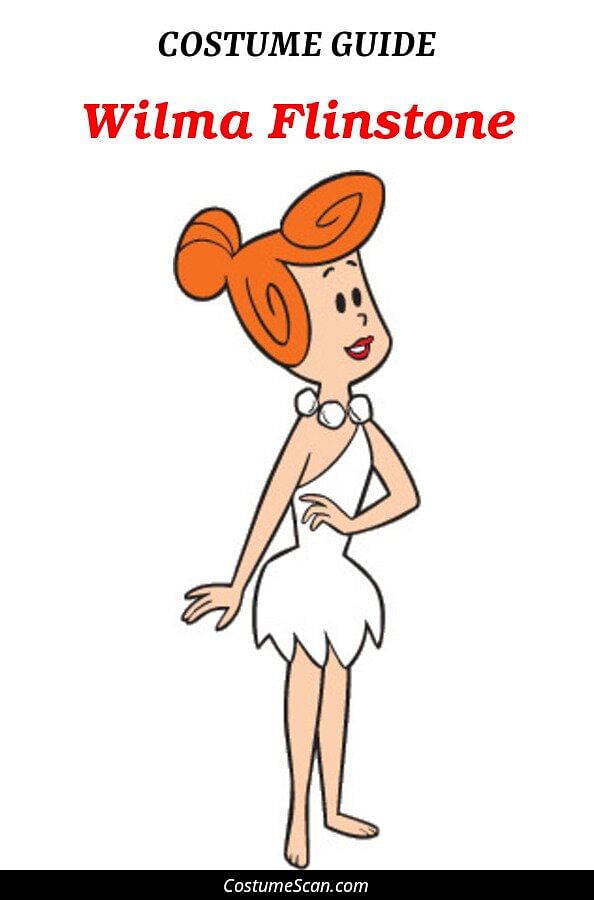 Wilma Flinstone costume