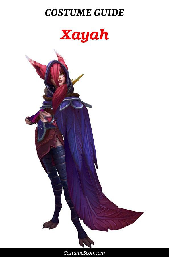 Xayah costume