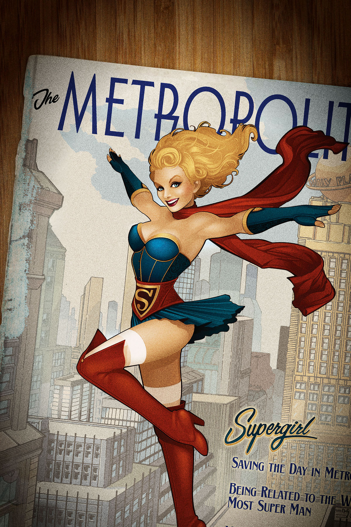 Bombshell Supergirl costume